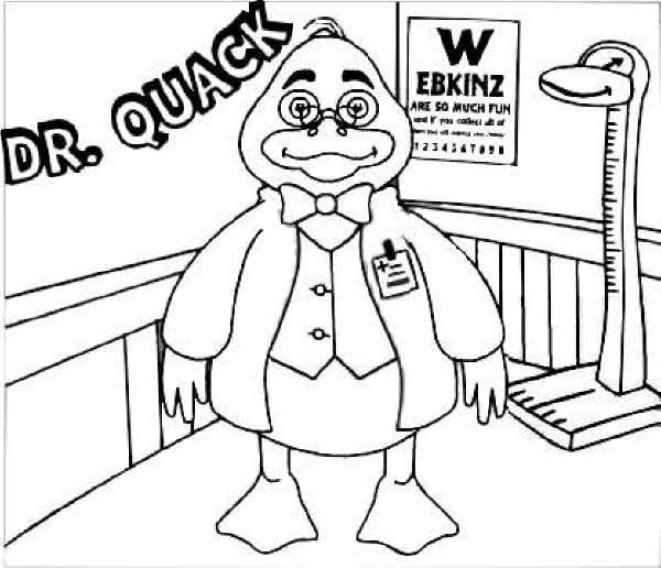 Dr Quack Webkinz