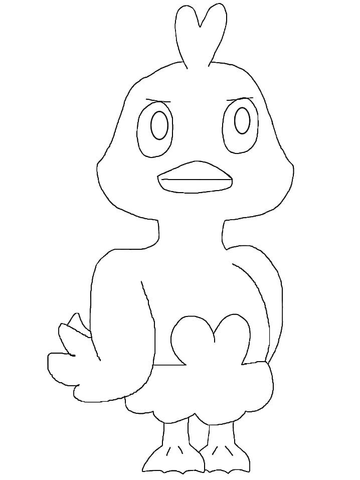 ducklett coloring page high quality pokemon