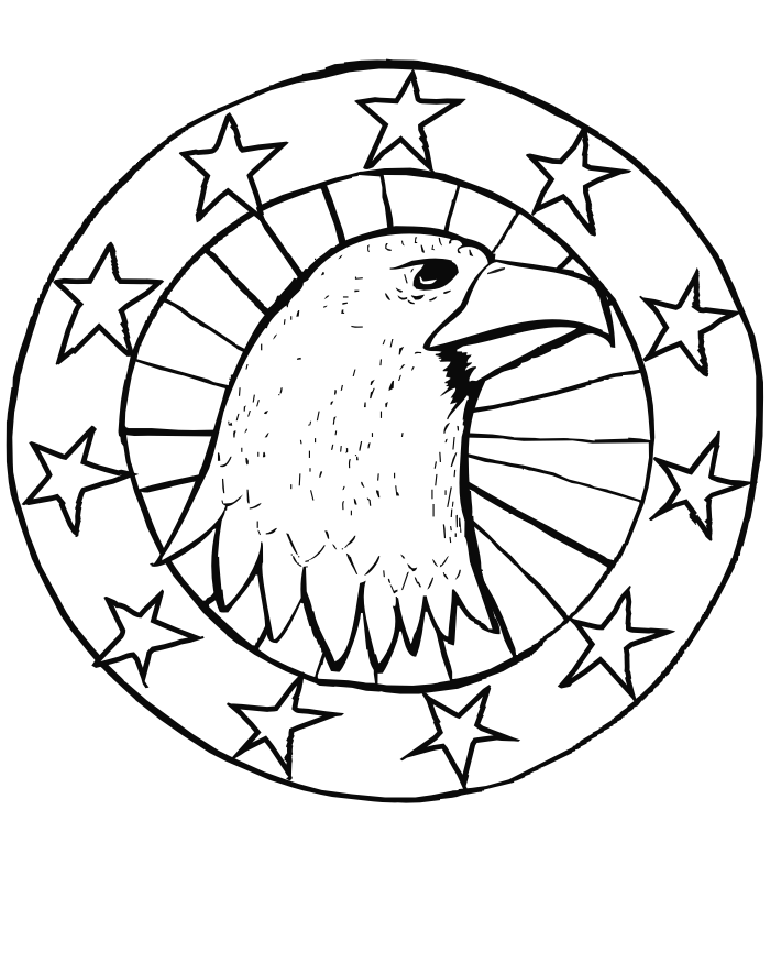 Eagle 7 Coloring Page - Free Printable Coloring Pages for Kids