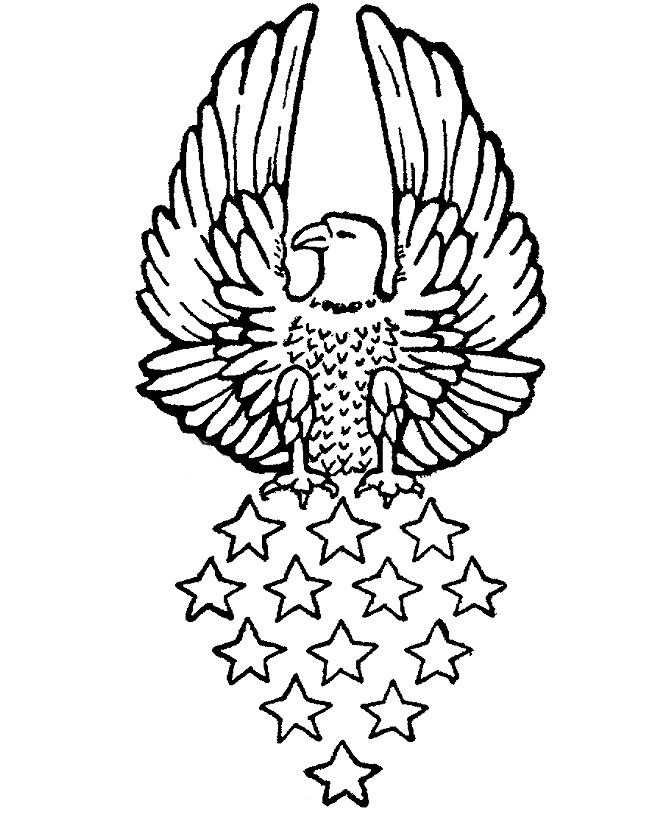 Eagle and star