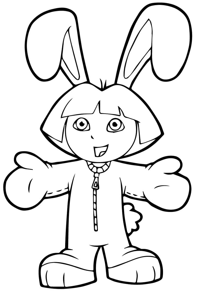 Easter Bunny Dora