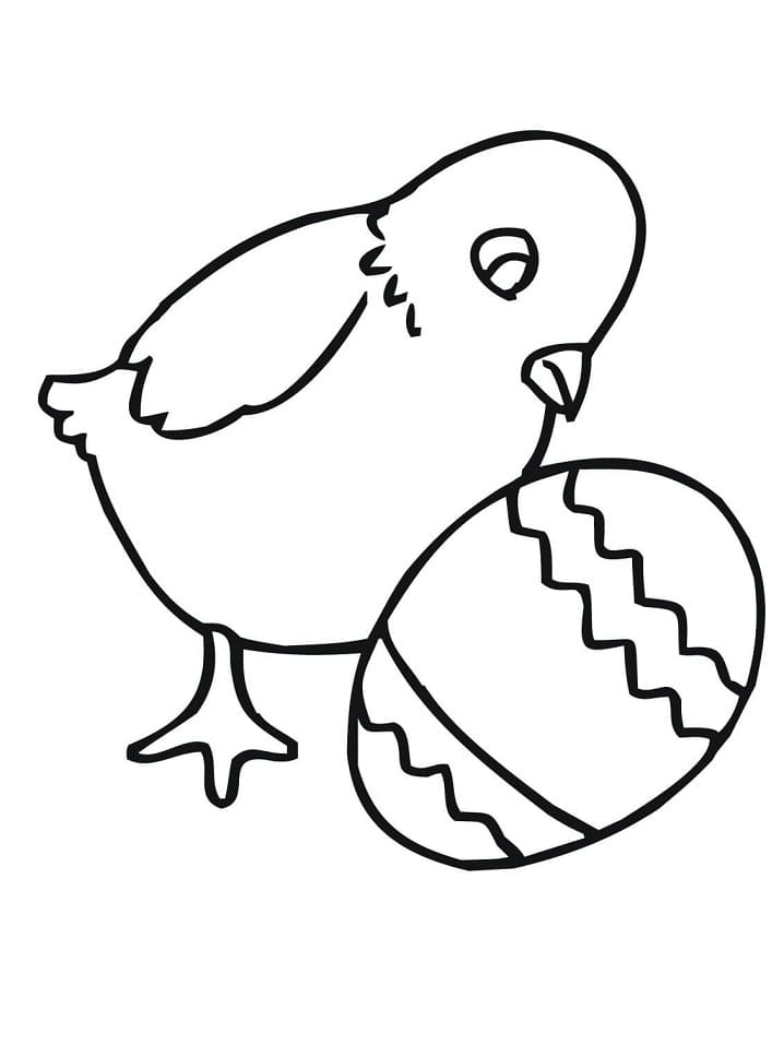Easter Chick to Print