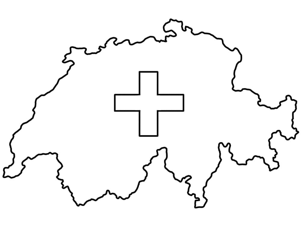 Easy Switzerland Map