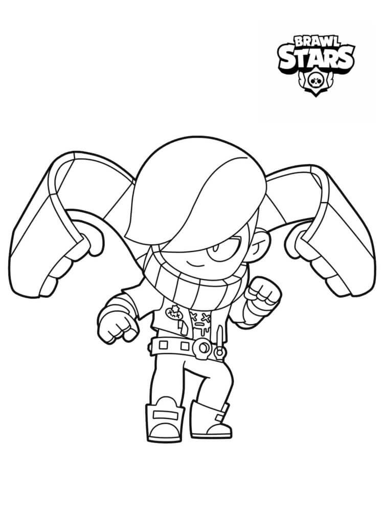 Best Brawl Stars Coloring Pages  Turkau
