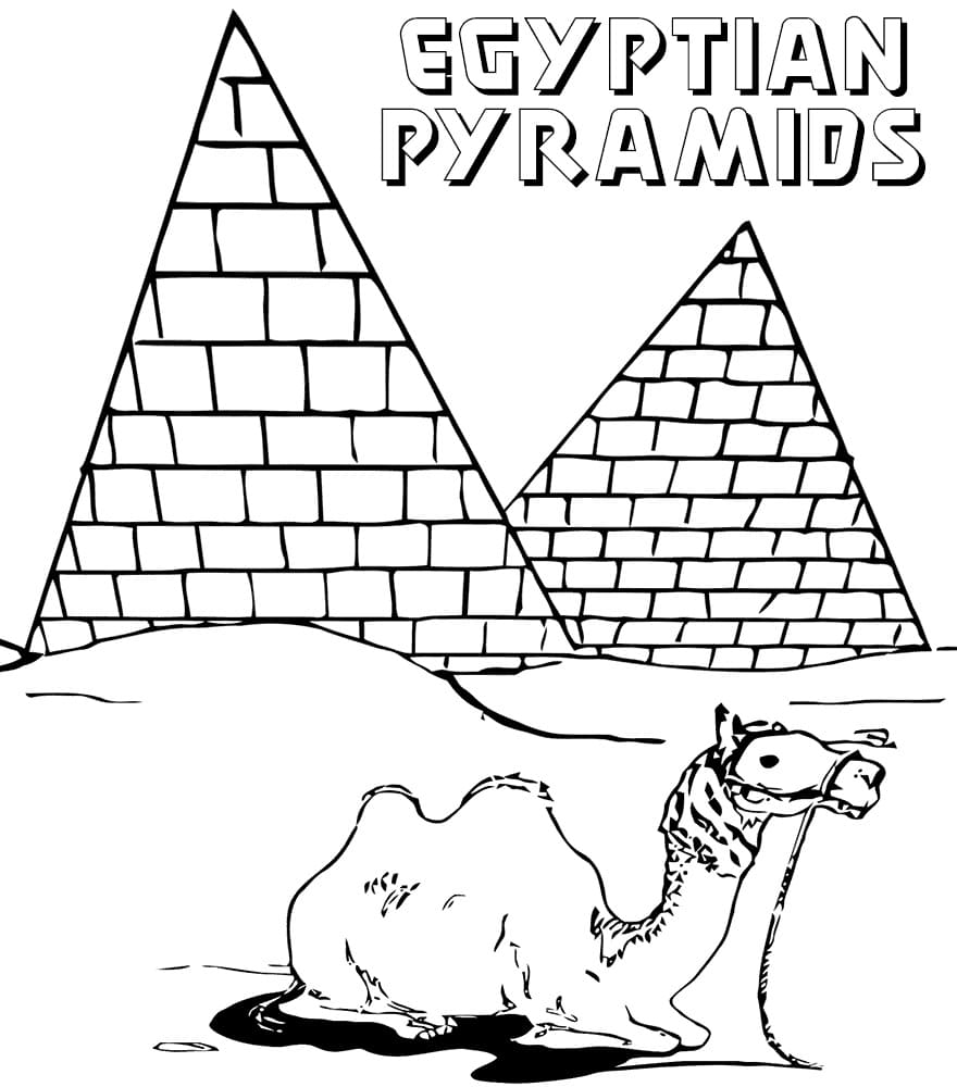 Flag of Egypt Coloring Page - Free Printable Coloring Pages for Kids