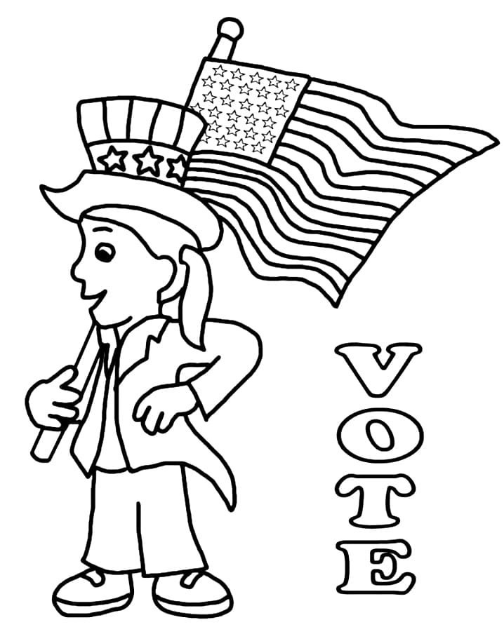 Election Day Coloring Pages - Free Printable Coloring Pages for Kids