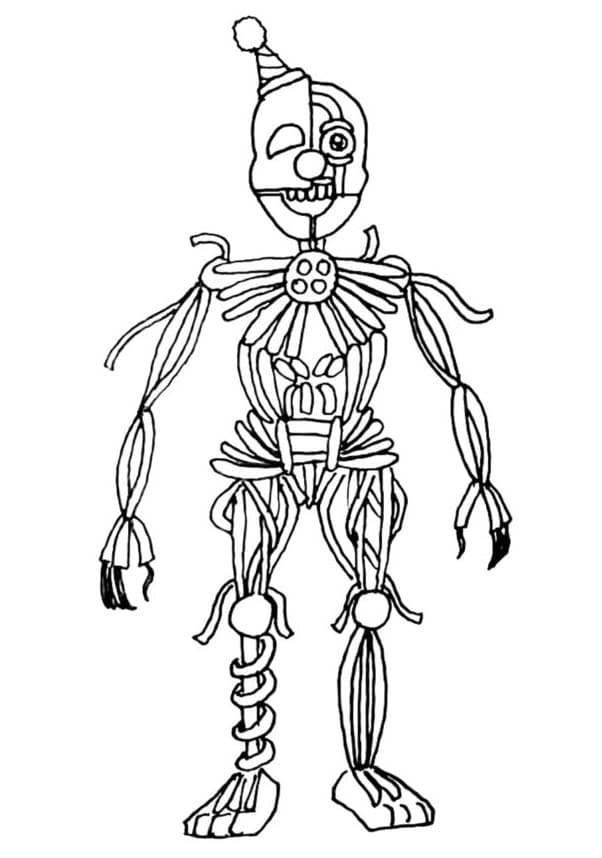 Ennard Fnaf Coloring Page Free Printable Coloring Pages For Kids