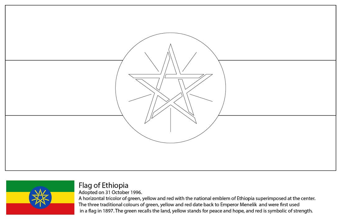 Ethiopia's Flag