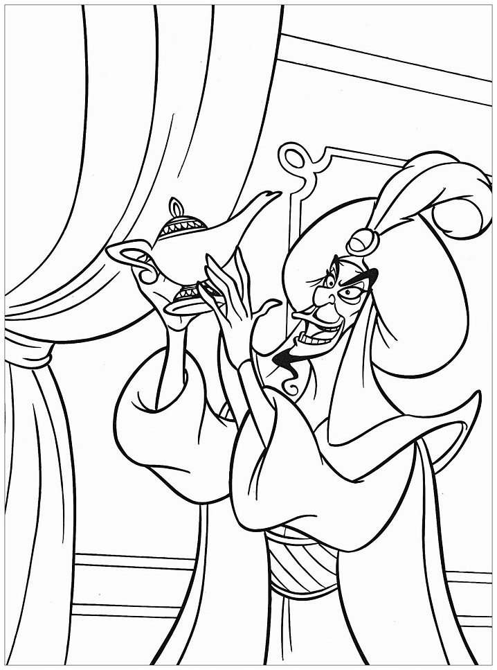 Jafar Coloring Pages - Free Printable Coloring Pages for Kids