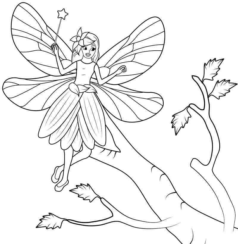 Fairy and a Tree