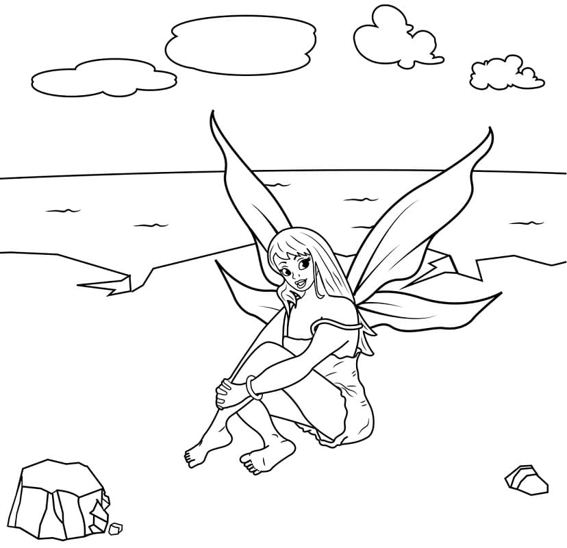 Fairy on the Beach