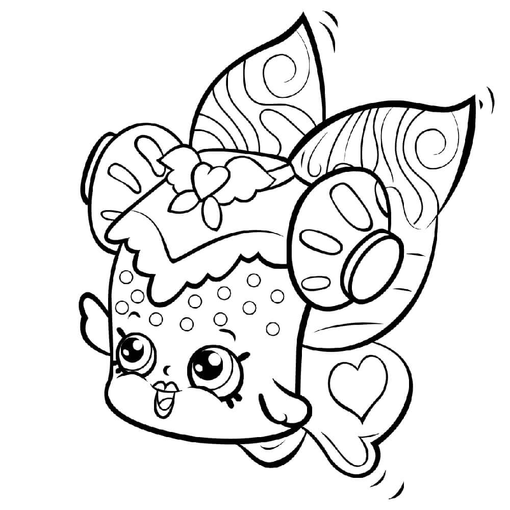 becky birthday cake shopkin coloring page Coloring shopkins pages ...