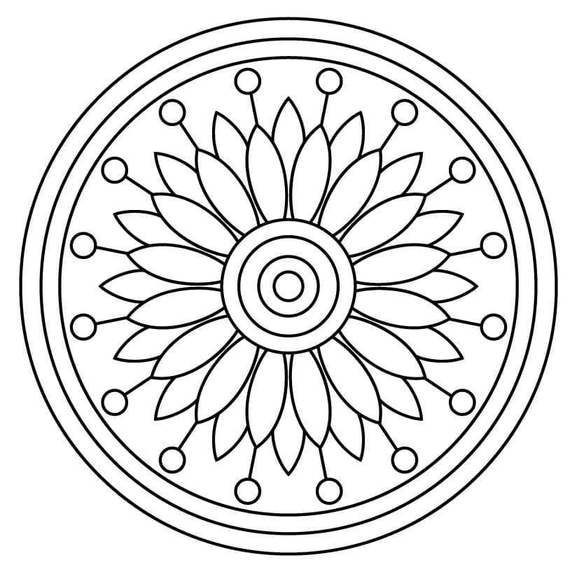 Fantastic Flower Mandala