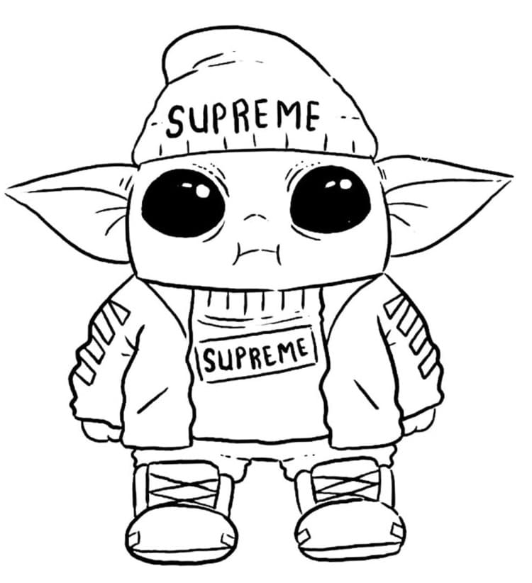 Fashionable Baby Yoda