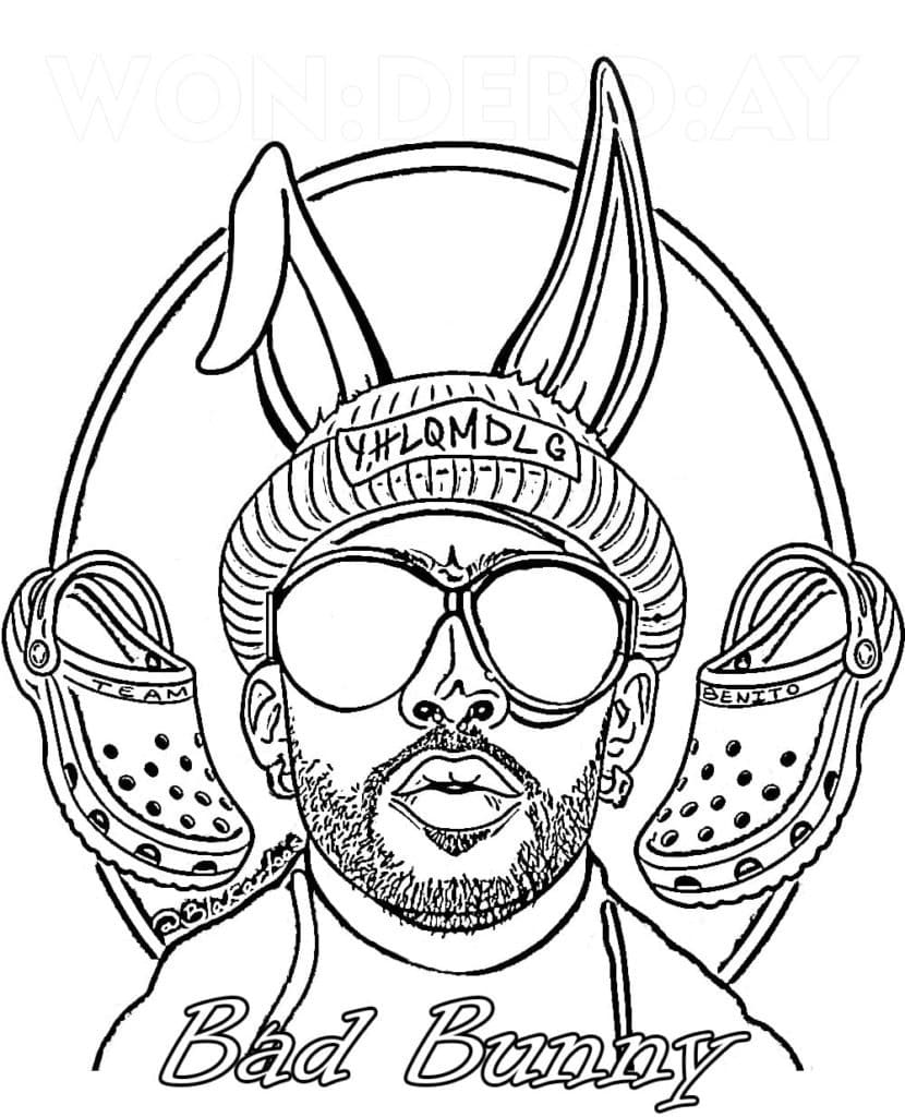 Bad Bunny Printables