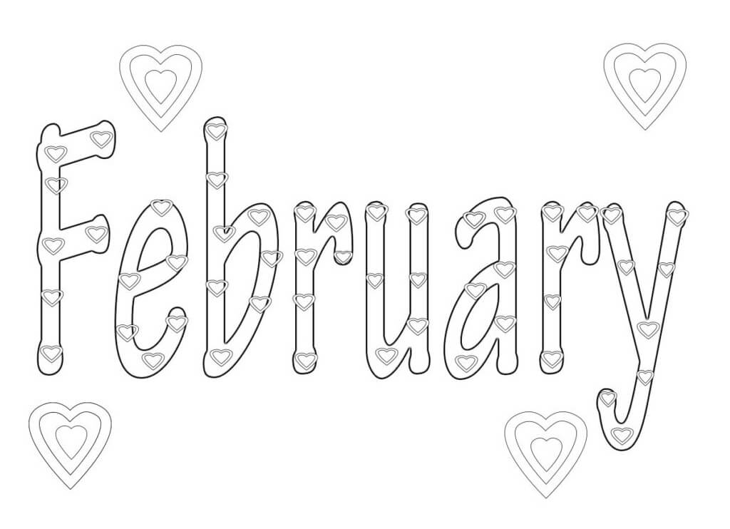 February Coloring Pages Free Printable Coloring Pages for Kids