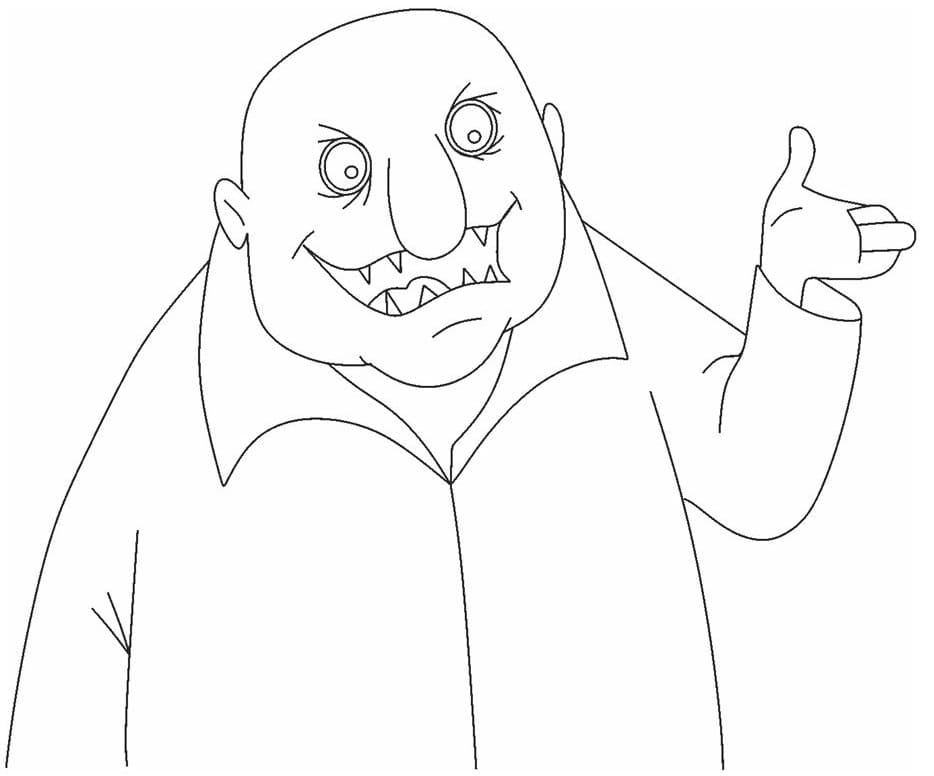 Fester from The Addams Family