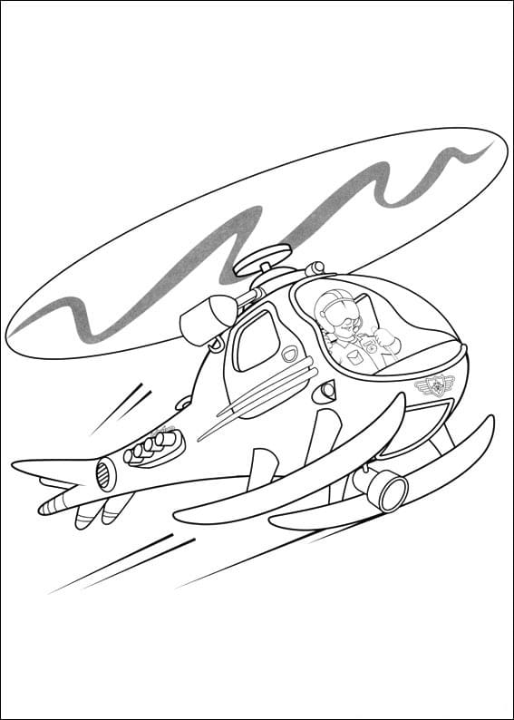 Fireman Sam 1 Coloring Page - Free Printable Coloring Pages for Kids