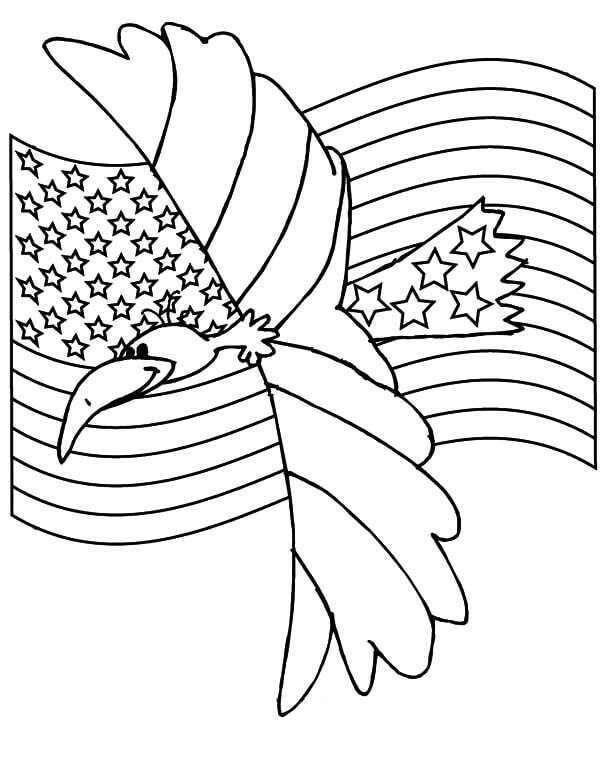 Flag Day Coloring Printables