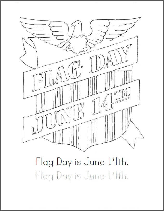 Flag Day 6 Coloring Page Free Printable Coloring Pages For Kids