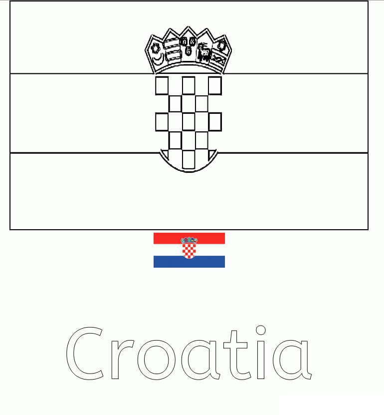 Croatia Coloring Pages - Free Printable Coloring Pages for Kids