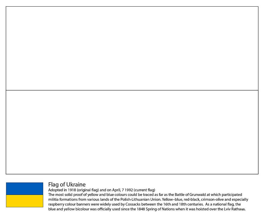 Flag Of Ukraine Flag Of Ukraine