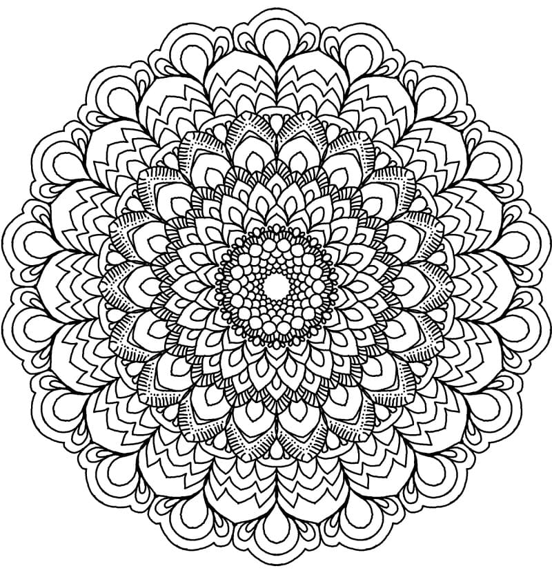 Flower Mandala 7