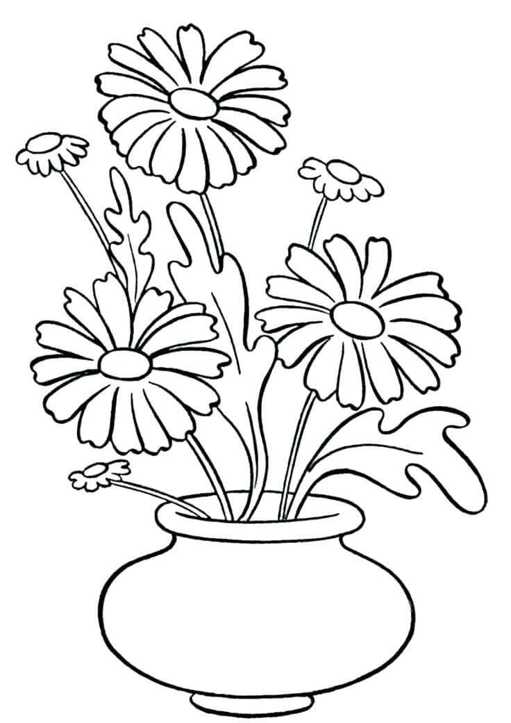 Flower Vase Coloring Page: Hãy tưởng tượng một bức tranh tô màu với những bông hoa tươi sáng và bình hoa đầy màu sắc. Đó sẽ là một trải nghiệm thư giãn đầy màu sắc dành cho bạn. Hãy cùng đón xem và trải nghiệm cuộc sống đầy màu sắc của bạn với bức tranh tô màu tuyệt đẹp này.