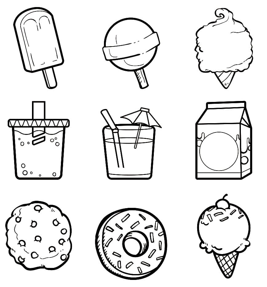Foods Stickers