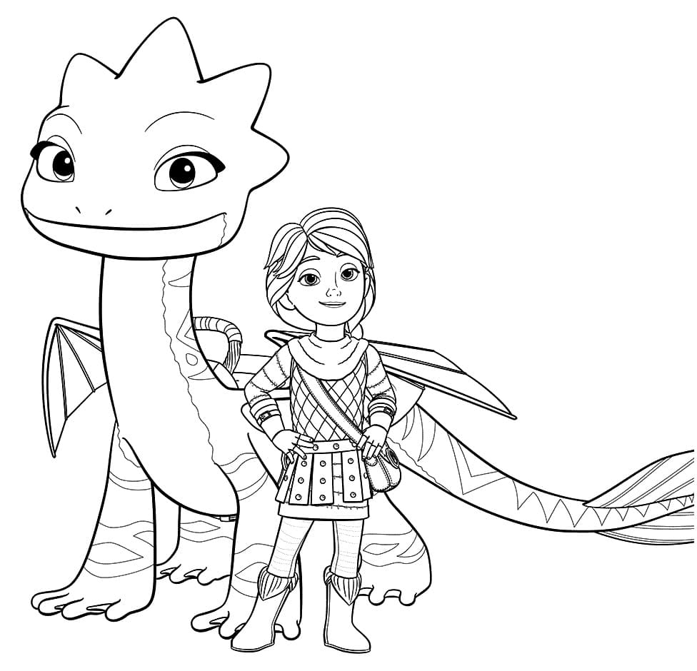 dreamworks dragons rescue riders coloring pages