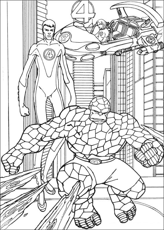Dr Doom from Fantastic Four Coloring Page - Free Printable Coloring ...