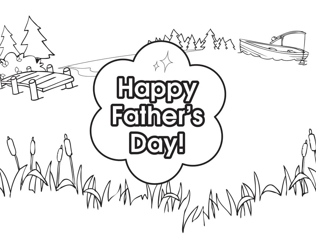 free father s day coloring page free printable coloring pages for kids