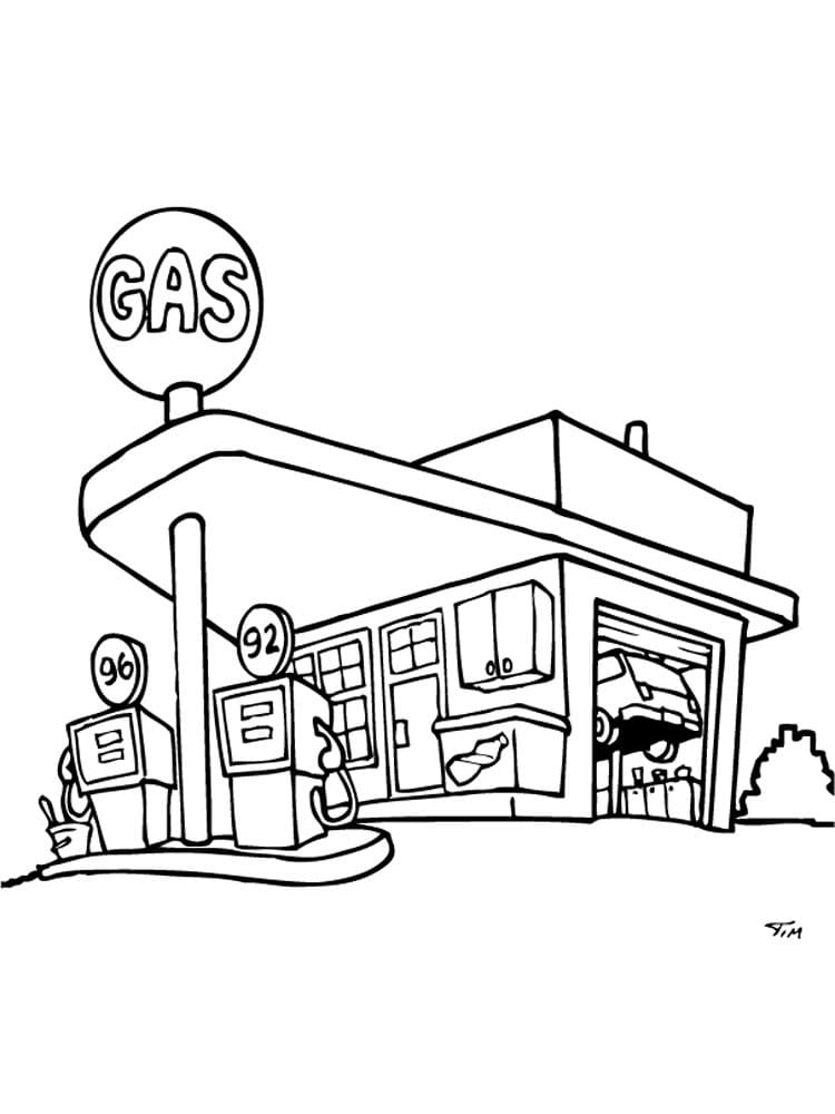 Free Gas Station