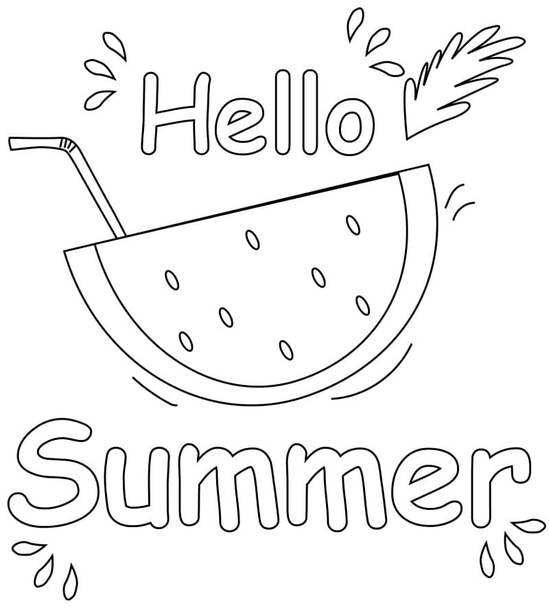 Free Hello Summer