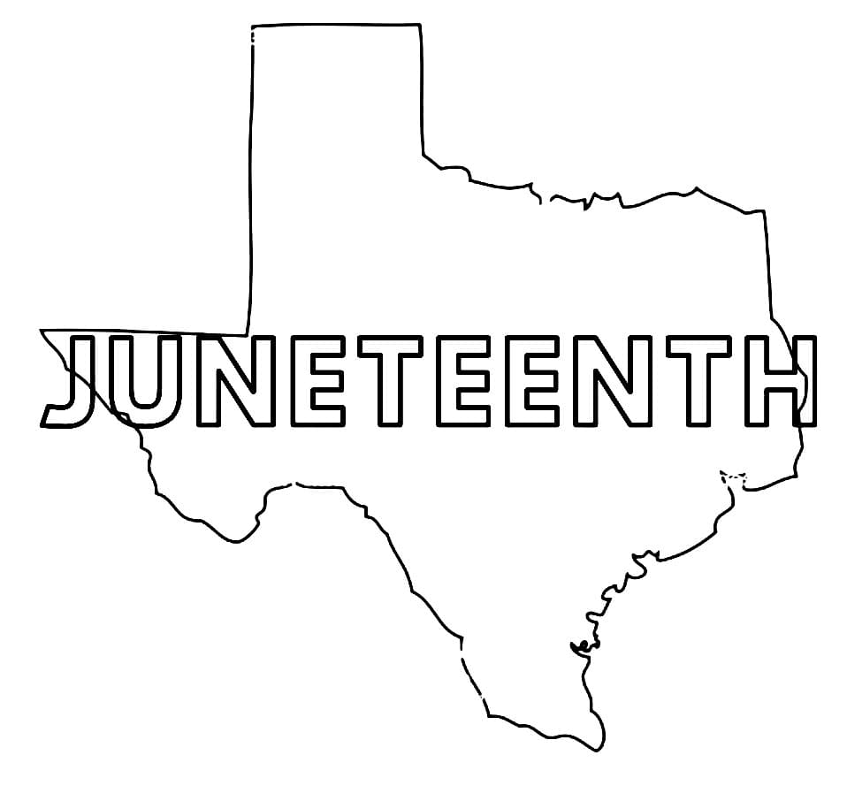 Juneteenth 2 Coloring Page Free Printable Coloring Pages for Kids