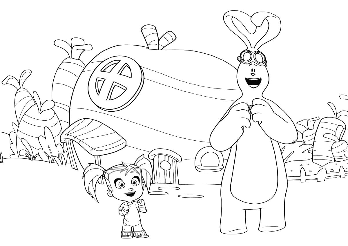Free Printable Coloring Pages Kate & Mimim
