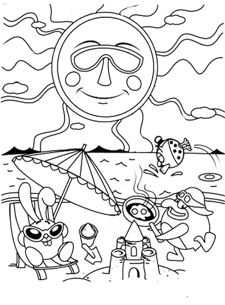 Printable Kikoriki Coloring Page - Free Printable Coloring Pages for Kids