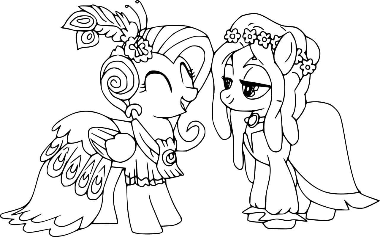 printable my little pony coloring pages