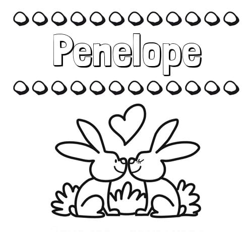 Free Penelope to Print