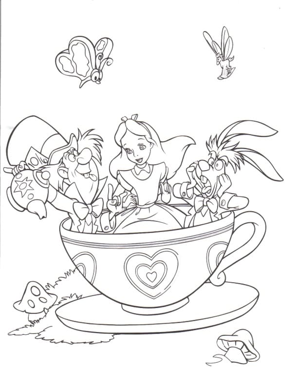 Free Printable Alice In Wonderland