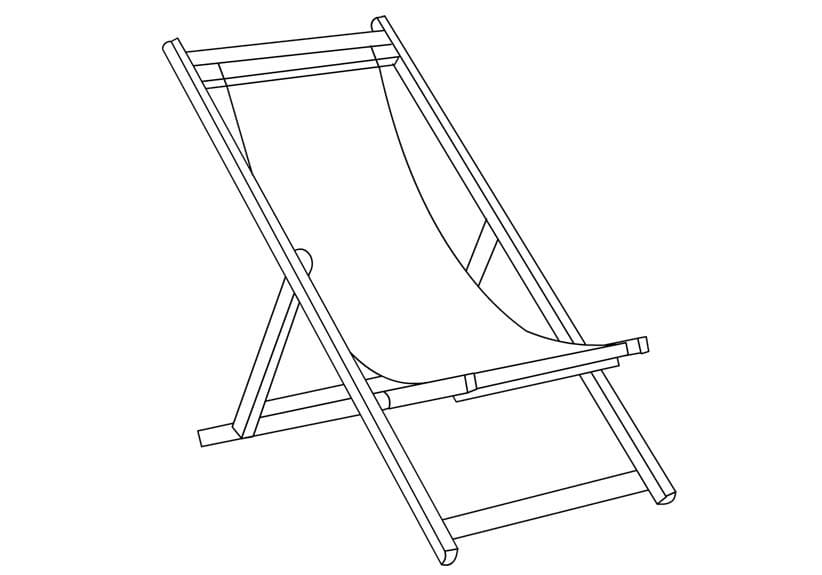 Free Printable Beach Chair