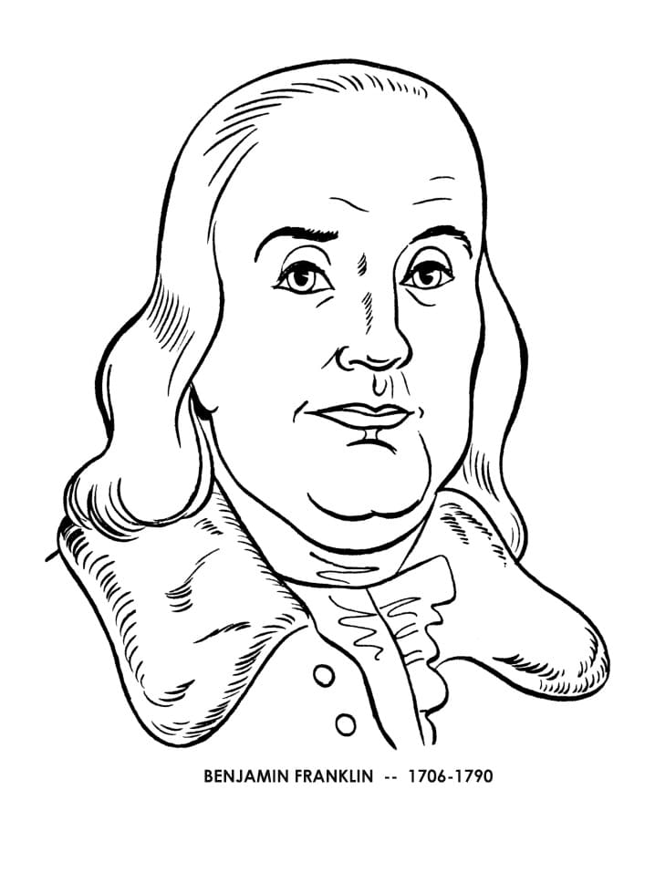 Free Printable Benjamin Franklin
