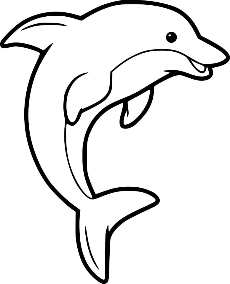 Free Printable Dolphin Coloring Page Free Printable Coloring. coloringonly....