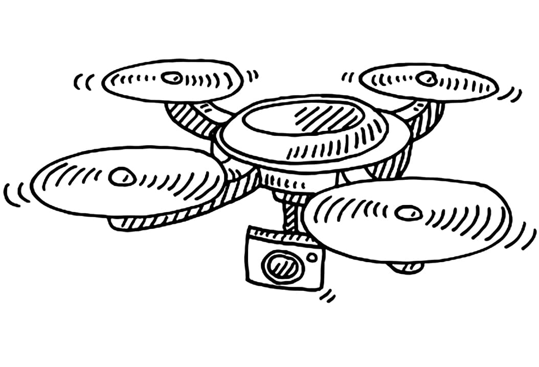 Free Printable Drone Coloring Page - Free Printable Coloring Pages for Kids