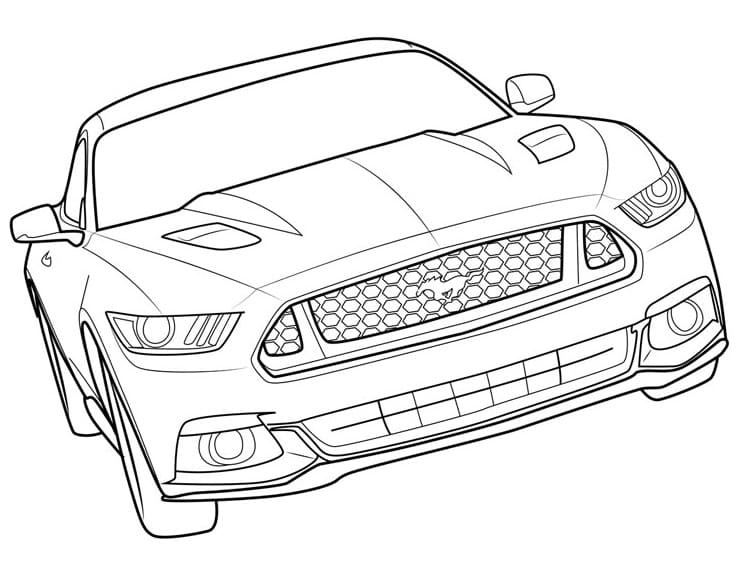 Free Printable Ford Mustang