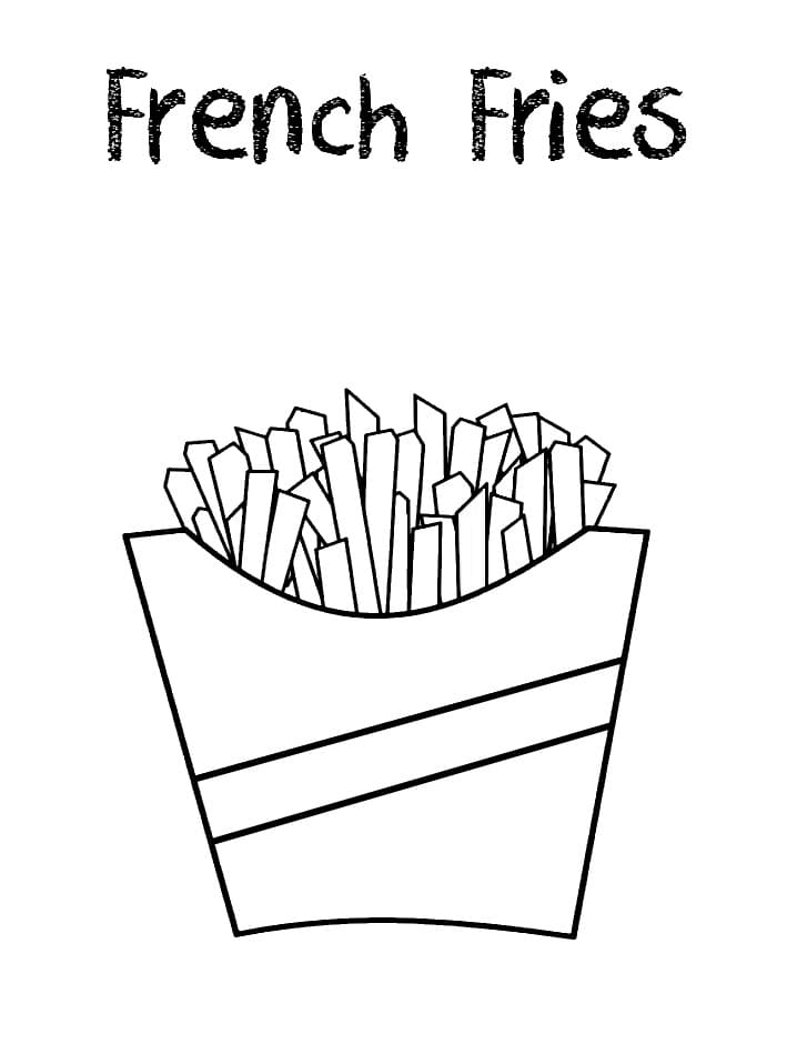 Free Printable French Fries