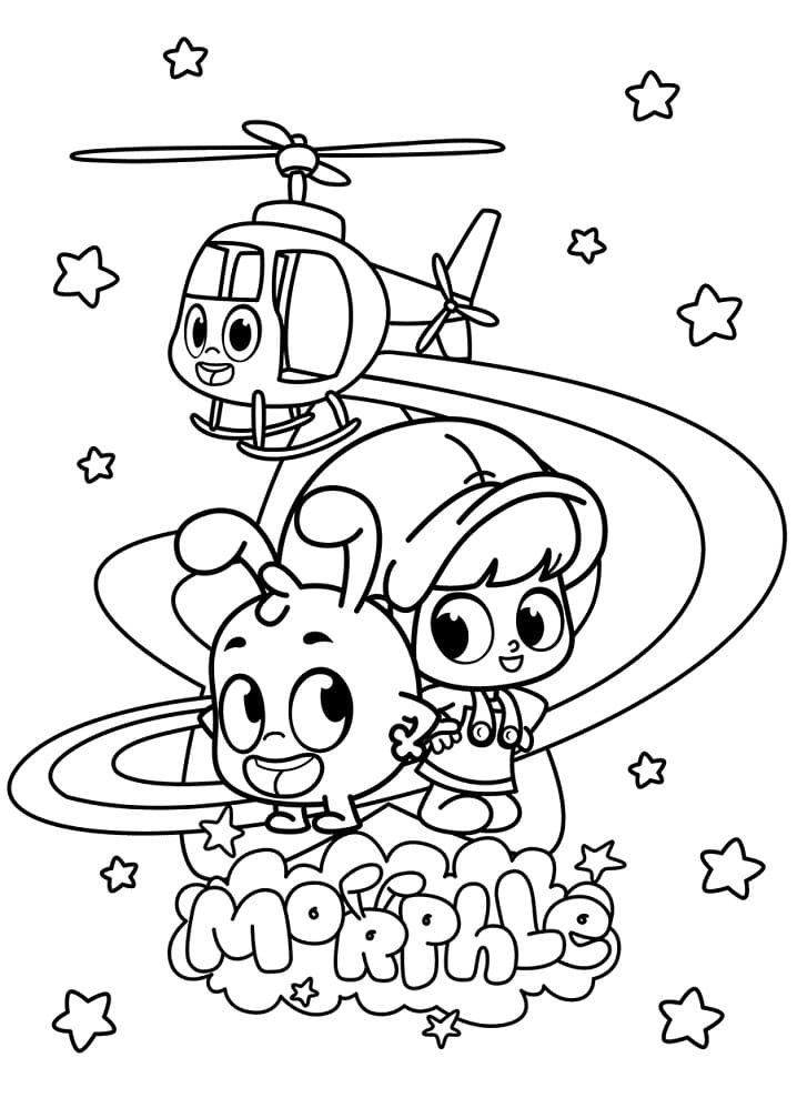 morv coloring pages