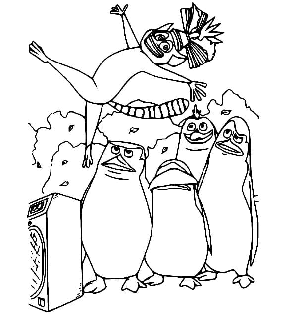 Free Printable Penguins of Madagascar