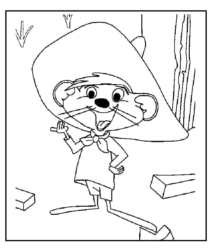 Speedy Gonzales Coloring Pages Printable for Free Download