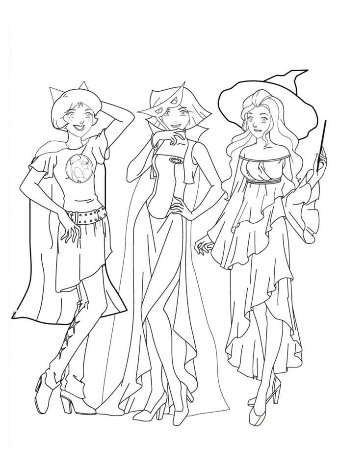 Free Printable Totally Spies
